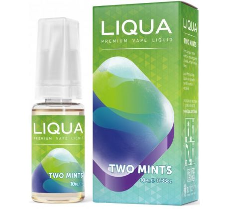 Liquid LIQUA CZ Elements Two Mints 10ml-6mg (Chuť máty a mentolu)