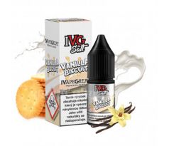 E-liquid IVG Salt 10ml / 20mg: Vanilla Biscuit (Vanilková sušenka)