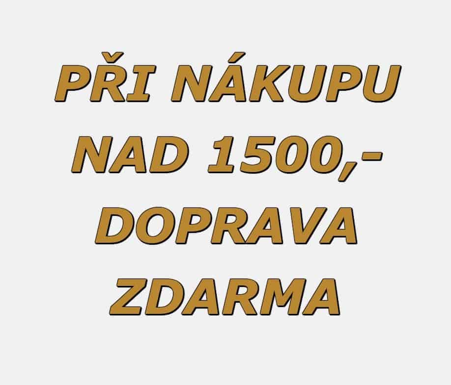 Doprava zdarma při nákupu nad 1500Kč