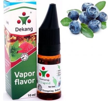 Liquid Dekang SILVER Blueberry 10ml - 6mg (Borůvka)