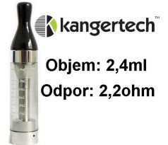 Kangertech CC/T2 clearomizer 2,4ml 2,2ohm Black