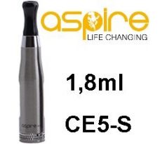 aSpire CE5-S BDC Clearomizer 1,8ohm 1,8ml Silver