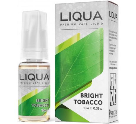Liquid LIQUA CZ Elements Bright Tobacco 10ml-12mg (čistá tabáková příchuť)