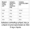 LIQUA Crystal Vape Base 10ml-18mg