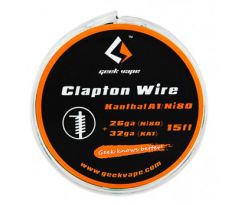 GeekVape Clapton Kanthal A1 / Ni80 odporový drát 26GA Ni + 32GA 5m