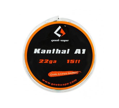 GeekVape Kanthal A1 odporový drát 0,65mm 22GA 5m