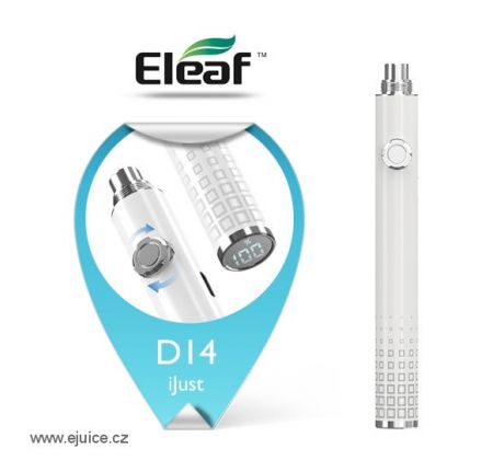 Eleaf iJust D14 eGo LED VV Bílá 650mAh