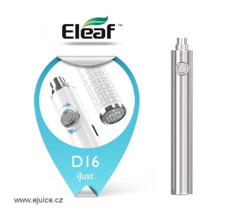 Baterie Eleaf iJust D16 eGo LED (VV) 850mAh (Stříbrná)