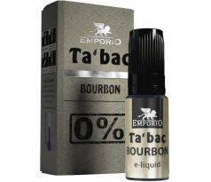 Liquid EMPORIO Bourbon 10ml - 0mg