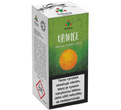 Liquid Dekang Orange 10ml - 6mg (Pomeranč)