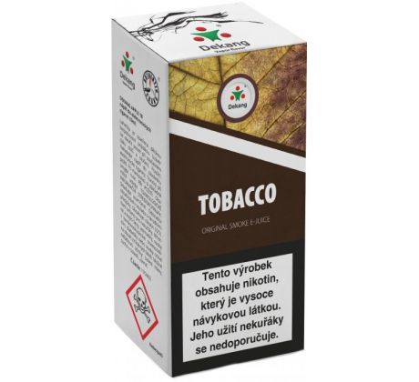 Liquid Dekang Tobacco 10ml - 6mg (tabák)