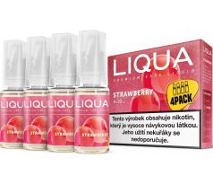 Liquid LIQUA CZ Elements 4Pack Strawberry 4x10ml-3mg (Jahoda)