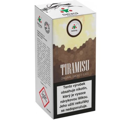 Liquid Dekang Tiramisu 10ml - 11mg (Tradiční italský dezert)
