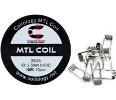   Coilology předmotané spirálky MTL Round Coil Ni80 0.6ohm