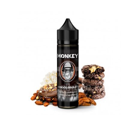 Monkey Liquid - Příchuť Shake & Vape 8ml - Choco Bisquit