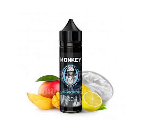 Monkey Liquid - Příchuť Shake & Vape 8ml - Monkey Sperm (Řecký jogurt s ovocem)