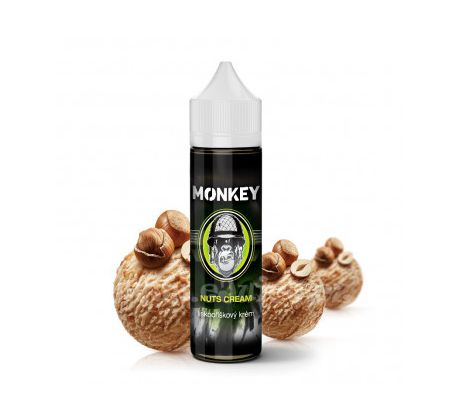 Monkey Liquid - Příchuť Shake & Vape 12ml - Nuts Cream