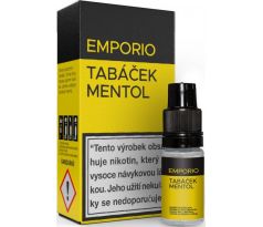 Liquid EMPORIO Tobacco - Menthol 10ml - 9mg