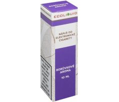 Liquid Ecoliquid Blueberry 10ml - 3mg (Borůvka)