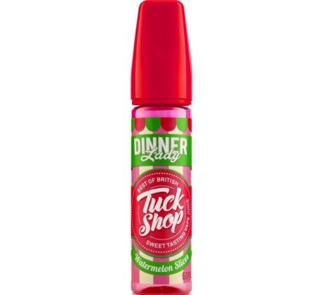Dinner Lady Tuck Shop Shake and Vape 20ml Watermelon Slices