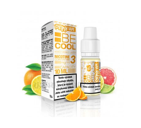 Pinky Vape 10ml / 0mg: Be Cool (Citrus mix)