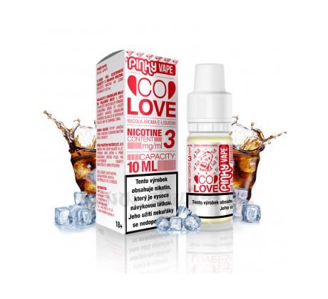 Pinky Vape 10ml / 0mg: Co Love (Cola)