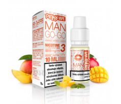 Pinky Vape 10ml / 0mg: Man Go-Go (Mango)