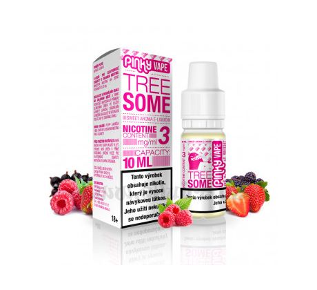 Pinky Vape 10ml / 0mg: Tree Some (Červené plody)