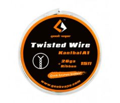 GeekVape Twisted Kanthal A1 odporový drát 26GA + Ribbon 5m