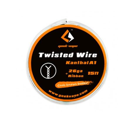 GeekVape Twisted Kanthal A1 odporový drát 26GA + Ribbon 5m