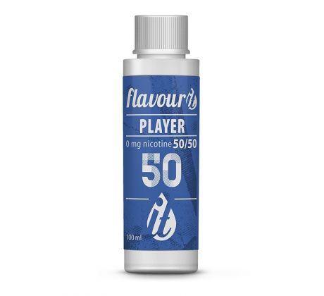 Flavourit Beznikotinová báze PLAYER PG50/VG50 0mg 100ml