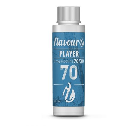 Flavourit Beznikotinová báze PLAYER PG70/VG30 0mg 100ml