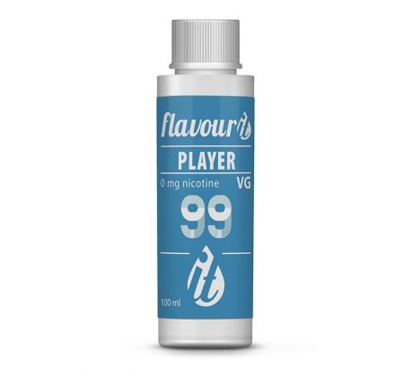 Flavourit Beznikotinová báze PLAYER PG0/VG100 0mg 100ml