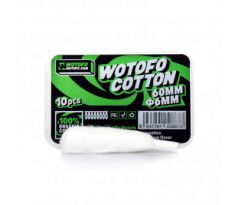 Přírodní vata Wotofo Agleted Cotton pro Profile RDA (10ks)