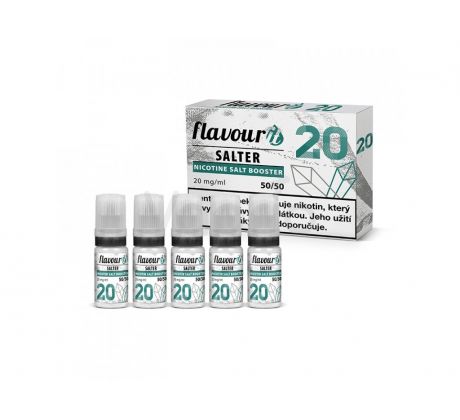 Flavourit Salter - 50/50 20mg, 5x10ml