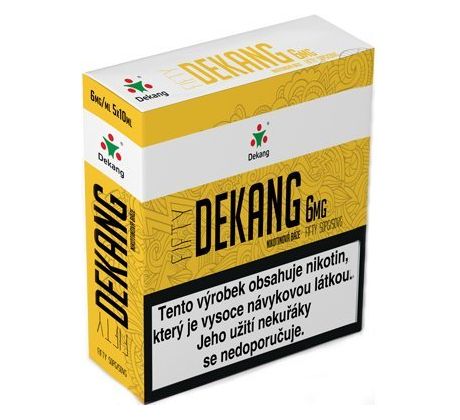 Nikotinová báze Dekang Fifty 5x10ml PG50-VG50 6mg
