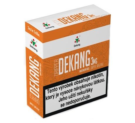 Nikotinová báze Dekang Dripper 5x10ml PG30-VG70 3mg