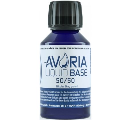 Avoria Báze PG50/VG50 0mg 100ml