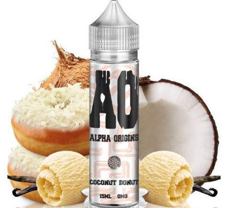 Alpha Origins Shake & Vape Coconut Donut 15ml