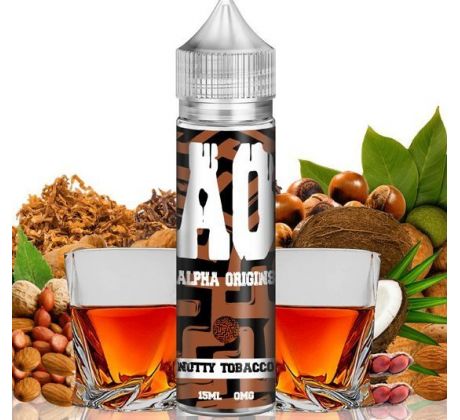 Alpha Origins Shake & Vape Nutty Tobacco 15ml