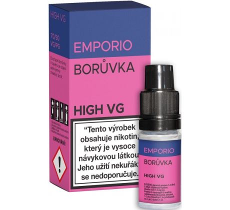 Liquid EMPORIO High VG Blueberry 10ml - 6mg