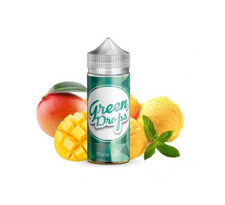 Příchuť Infamous Drops S&V: Green Drops (Chladivá mangová zmrzlina) 20ml