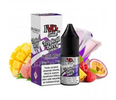 E-liquid IVG Salt 10ml / 10mg: Tropical Berry Chew (Tropická žvýkačka)