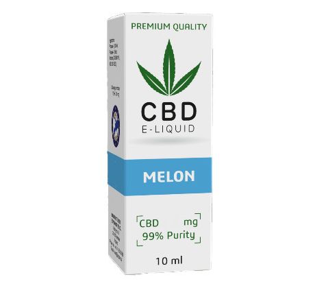 CBD Vape Liquid 10 ml  - Melon 300mg (3%)