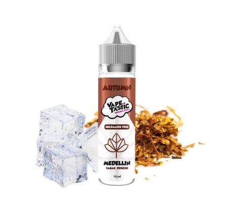 Příchuť Vapetastic S&V: Medellin (Chladivá tabáková směs) 10ml