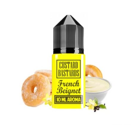 Příchuť Custard Bastards: French Beignet (Beignet s vanilkovým pudinkem) 10ml