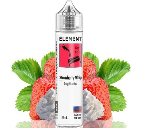 Příchuť Element Shake and Vape 15ml Strawberry Whip