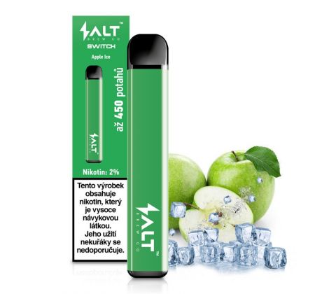 Elektronická cigareta: Salt SWITCH Disposable Pod Kit (Apple Ice)
