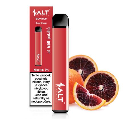 Elektronická cigareta: Salt SWITCH Disposable Pod Kit (Blood Orange)