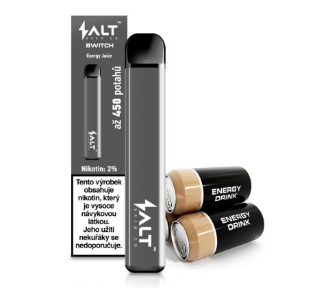 Elektronická cigareta: Salt SWITCH Disposable Pod Kit (Energy Juice)